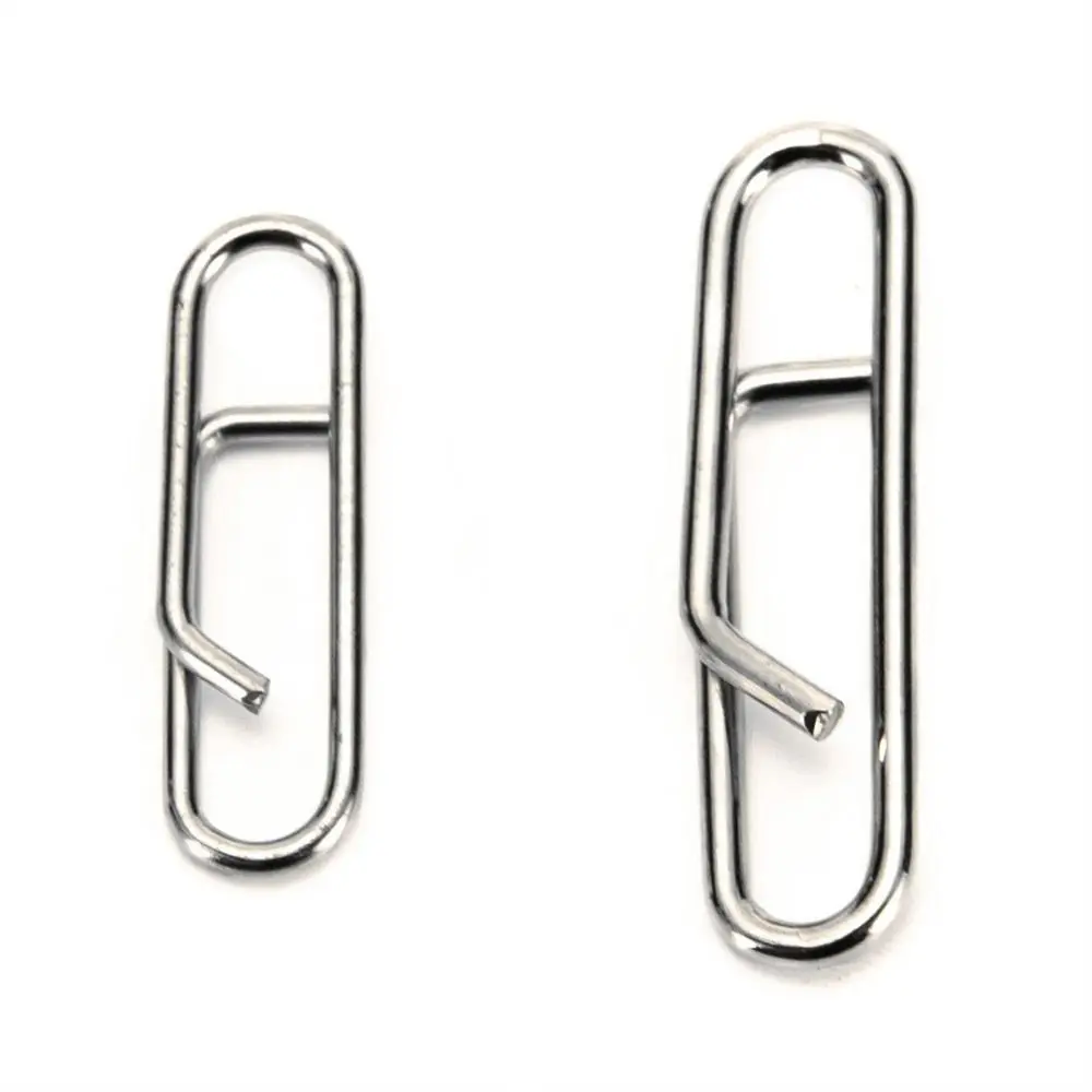 Conector de Pesca de acero de 15mm/18mm /23mm, conector giratorio de Pesca, enclavamiento de Pesca, conector de señuelo de Pesca a presión - imagen 5