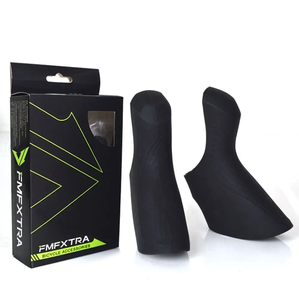 1 par de cubiertas de palanca de cambios de silicona, cubierta de palanca de bicicleta de carretera, campanas protectoras para SENSAH 7/8/9/10/11/12 velocidades