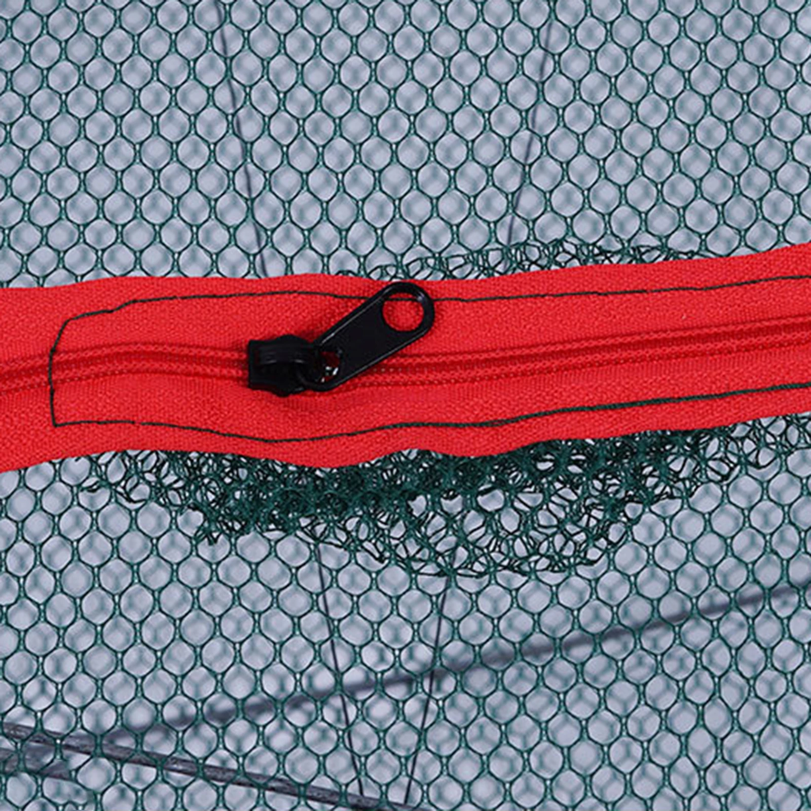 Red de pesca L46/65cm, jaula de nailon duradera para camarones y cangrejos, bolsa larga portátil, red de pesca para carpa, cruciana, Tilapia, aparejos de pesca - imagen 5