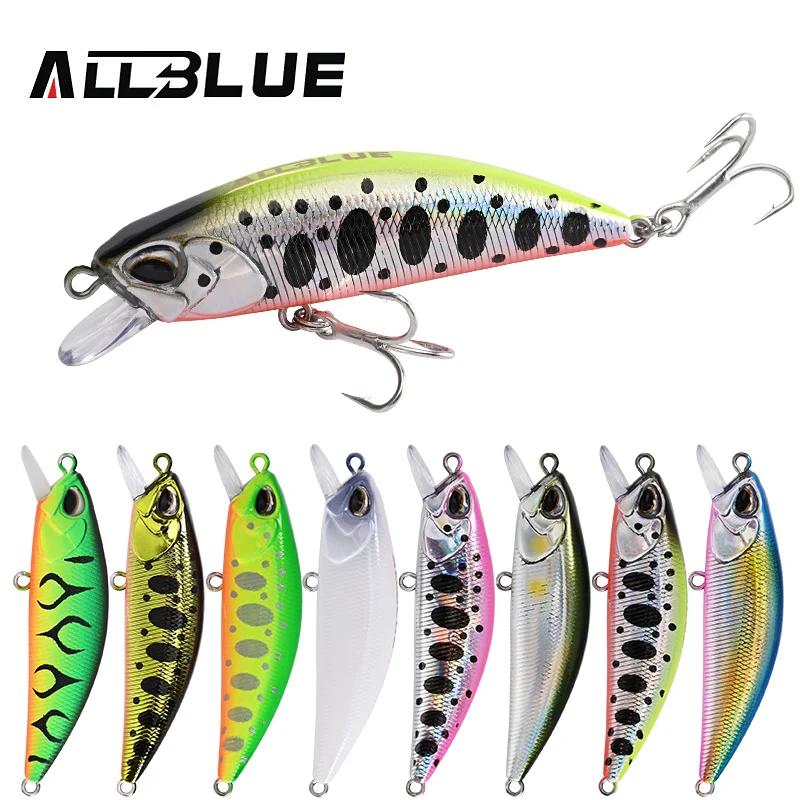 ALLBLUE SPRINT 50F Señuelo Flotante Jerkbait para Lubina y Lucio