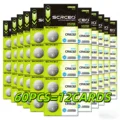 60PCS CR1632