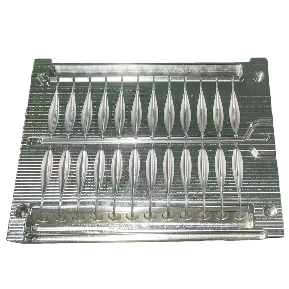 Moldes inyección silicona para señuelos pesca – Aluminio y acero CNC - imagen 5