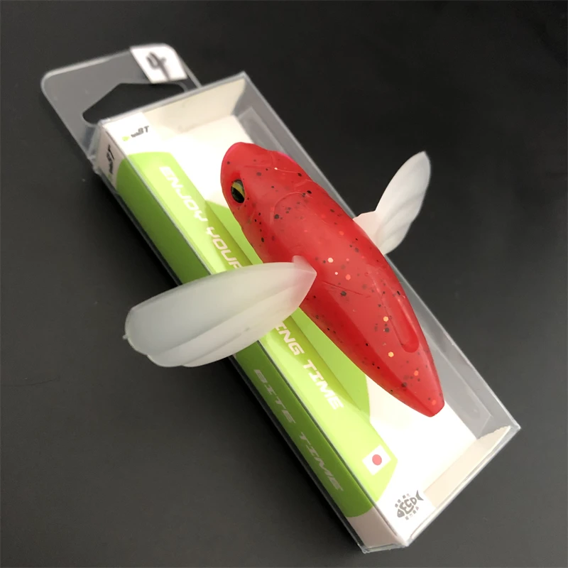 LURETV Japón RAID superficie onda gateando flotante suave colisión de peces flotabilidad suave insecto cebo 8021 - imagen 5