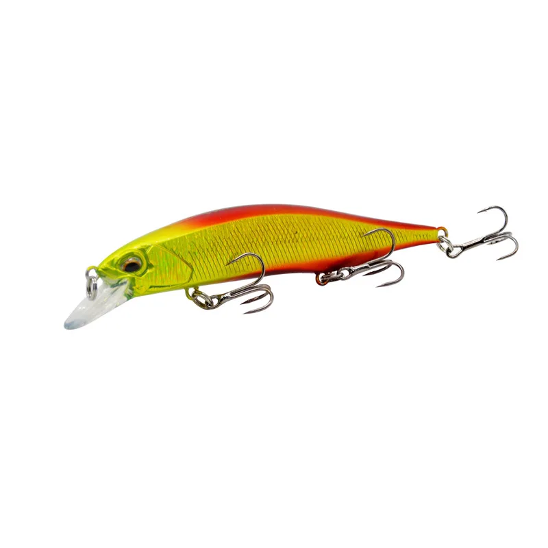 Señuelo de pececillo de pesca, cebo duro de 12cm, 15g, simulación de buceo, 1,5-2m, señuelos artificiales, anzuelos triples, 1 pieza en oferta - imagen 4