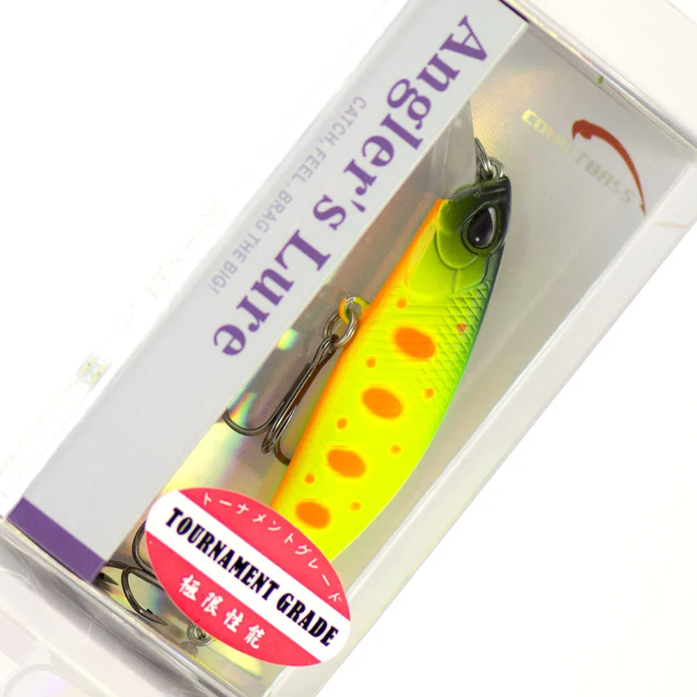 Countbass Afundando Minnow 60 mm 2-23/64" 4,5 g 5/32 oz. Cebos duros de plástico, señuelos de pesca para pescadores Wobblers
