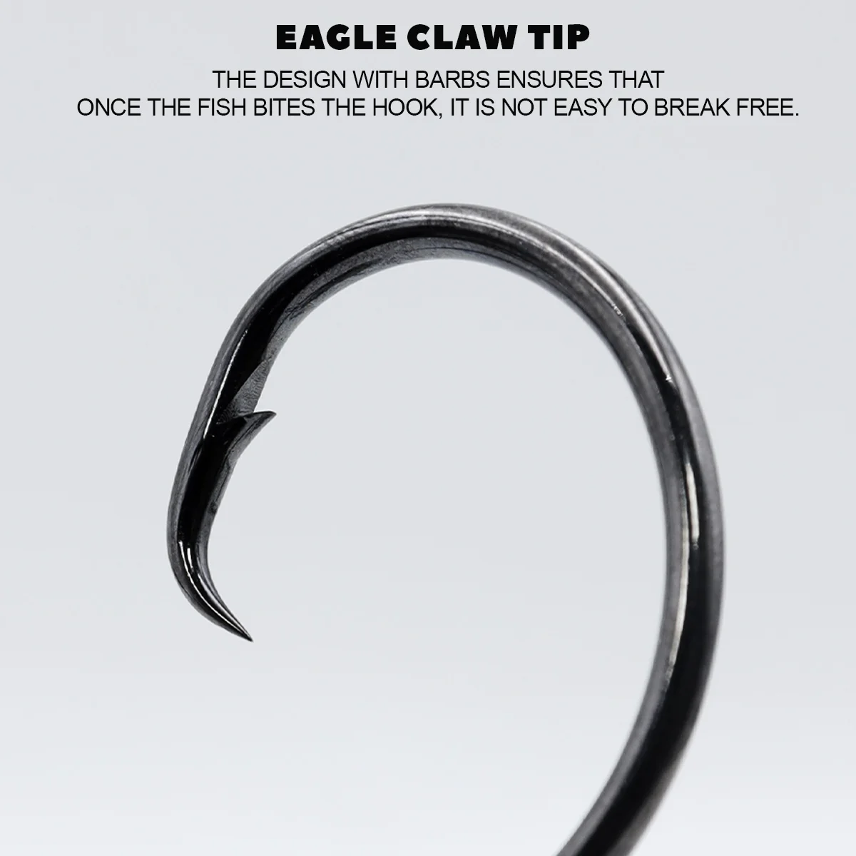 ZYZ 3 unids/bolsa ganchos circulares con anillo giratorio 6/0 #   7/0 #   8/0 #   9/0 #   10/0 #   Anzuelos de pesca de mar antienredos, juego de anzuelos giratorios, aparejos - imagen 5