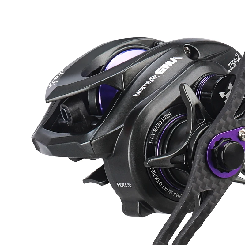 Carrete Baitcasting HISTAR Black Knight Elite – Aluminio-Magnesio - imagen 4