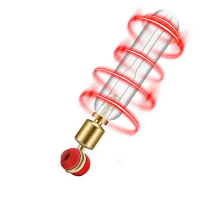 10 Uds cabeza de cobre silicona asiento flotante giratorio flotador de pesca conector de anillo en forma de ocho accesorios de equipo de pesca - imagen 3