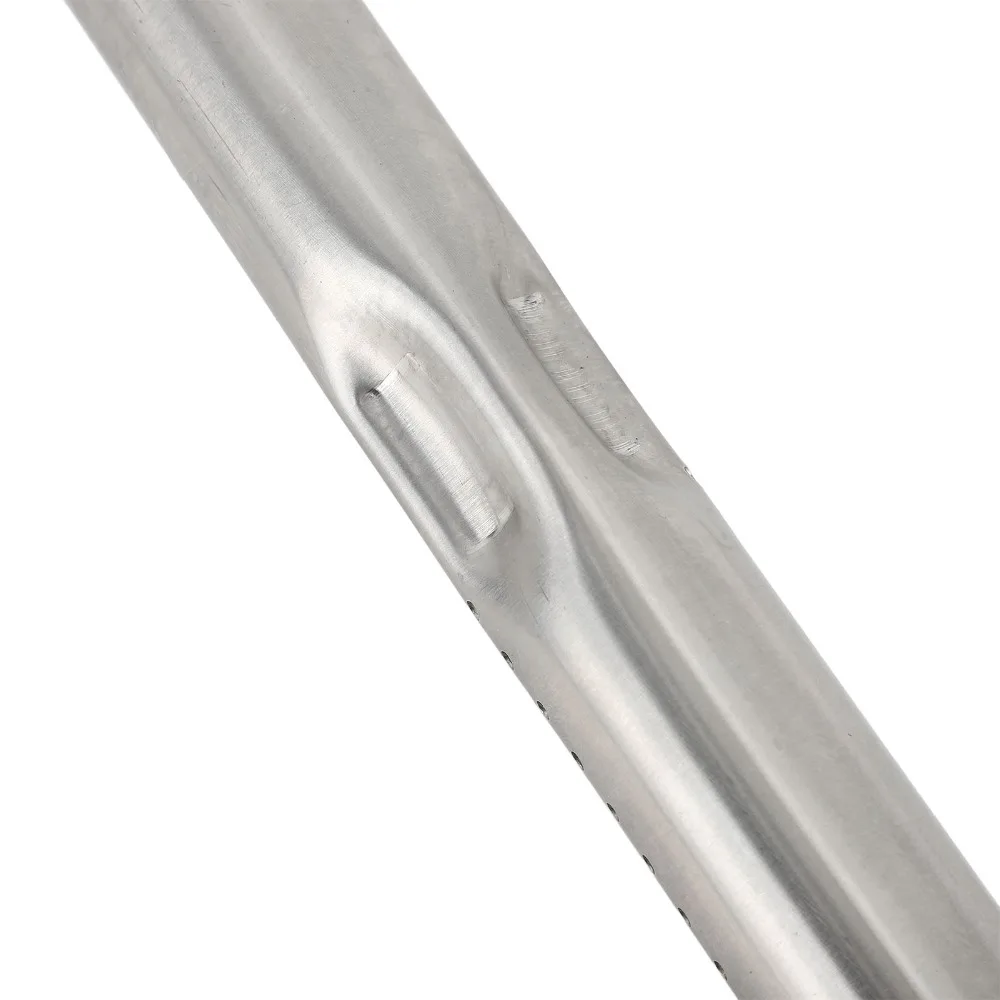 Quemadores de gas para parrilla de acero inoxidable plateados duraderos - imagen 2
