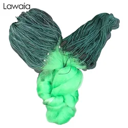 Lawaia-Red adhesiva de pesca de tres capas, red larga importada de 1,5 m x 100m, de seda marrón de alta calidad, herramientas de pesca
