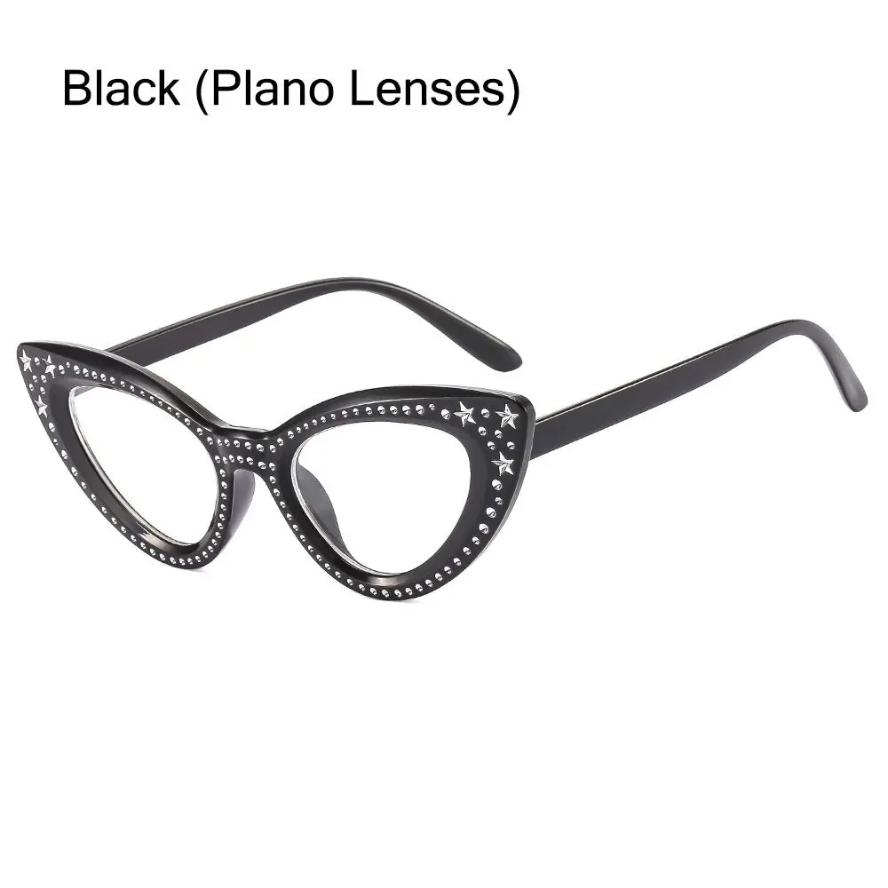Black (Plano Lenses)