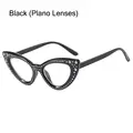 Black (Plano Lenses)