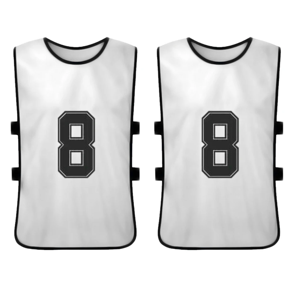 Baberos deportivos de 8 piezas para deportes de equipo