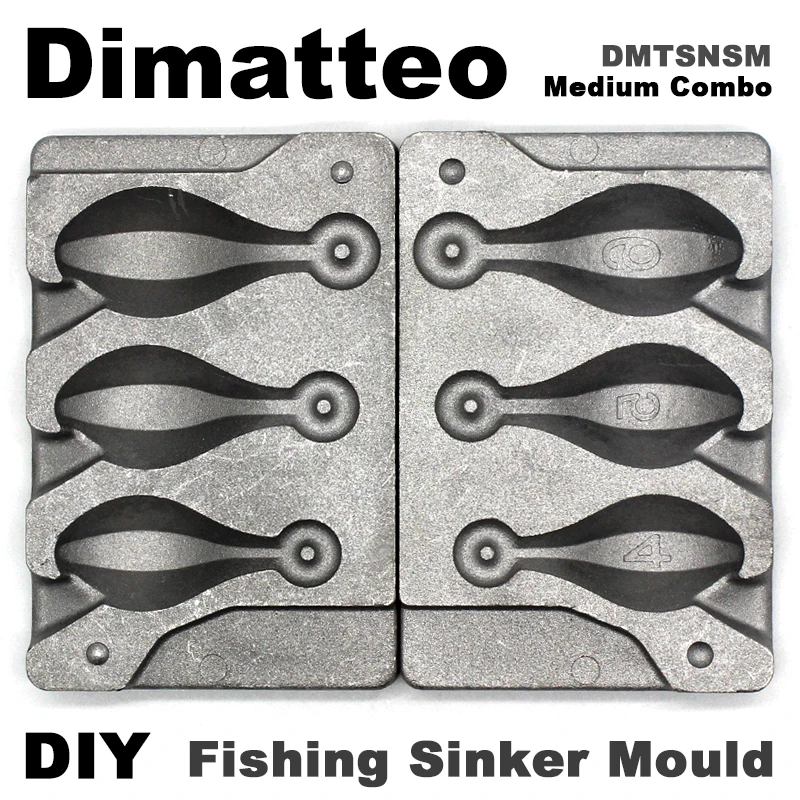 Dimatteo Combo medio – Molde artesanal para vinilos de pargo