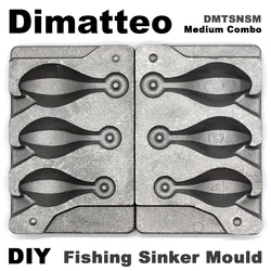 Dimatteo Combo medio – Molde artesanal para vinilos de pargo