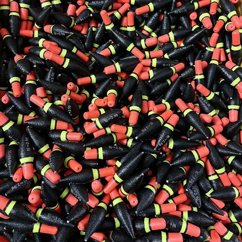 4 Uds nanomateriales pesca flotador de roca mano de obra boya de pesca de mar doble propósito comer plomo 1,0-5,0g flotadores de pesca de mar - imagen 5