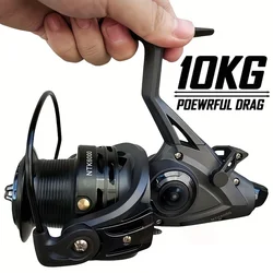 Carrete spinning serie 3000-6000 metal súper suave
