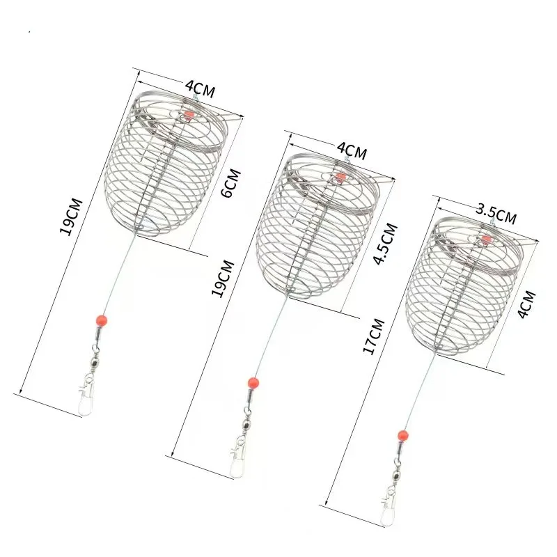 NUNATAK-jaula de cebos para barcos de mar, jaula de señuelo de pesca de aleación de aluminio, jaula de señuelo de pesca en roca gruesa, jaula de cangrejo, jaula de cebos de pesca de carpa - imagen 5