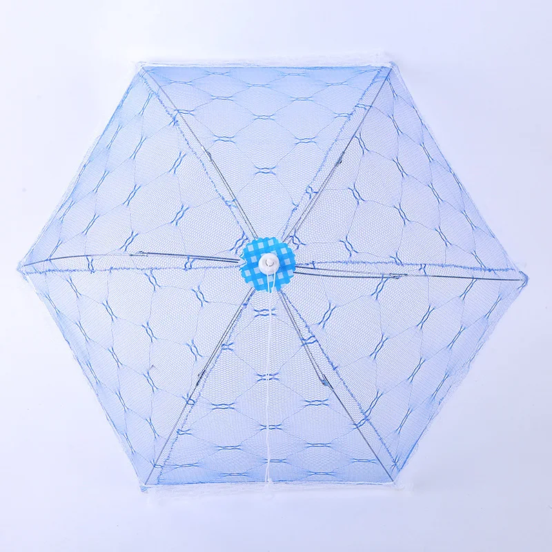 Cubierta para comida estilo paraguas, cubierta antimoscas para comida, mosquitos, mesa de encaje, uso doméstico, utensilios de cocina, 1 ud. - imagen 4