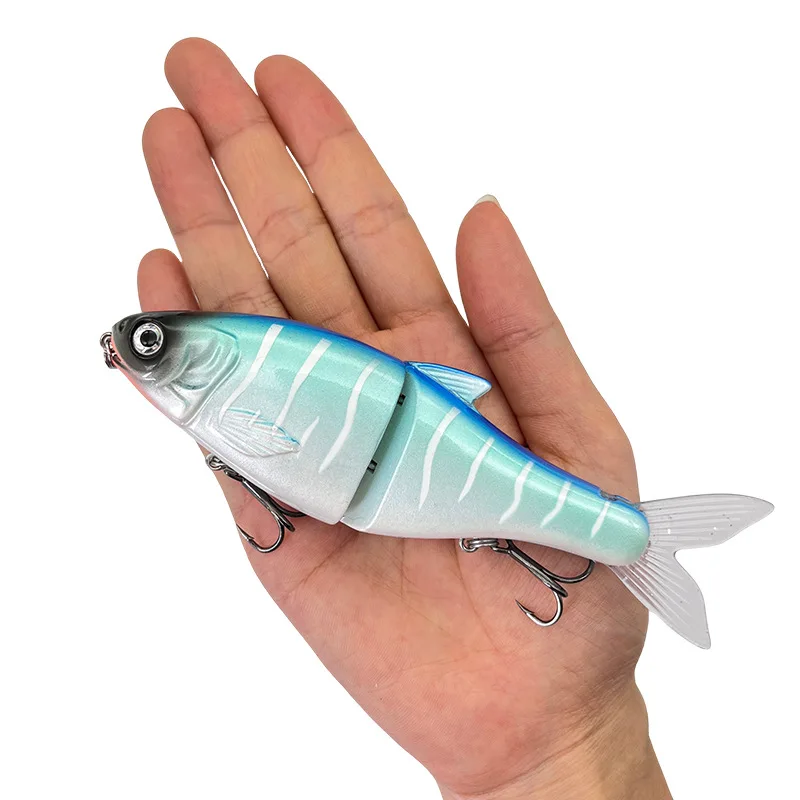 Señuelo Swimbait Articulado Glider 125mm – Cebo duro con triples