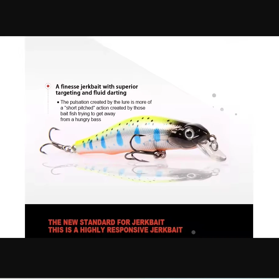 Crank Bait ZIP80 Bearking 8cm con sistema magnético para pesca - imagen 2
