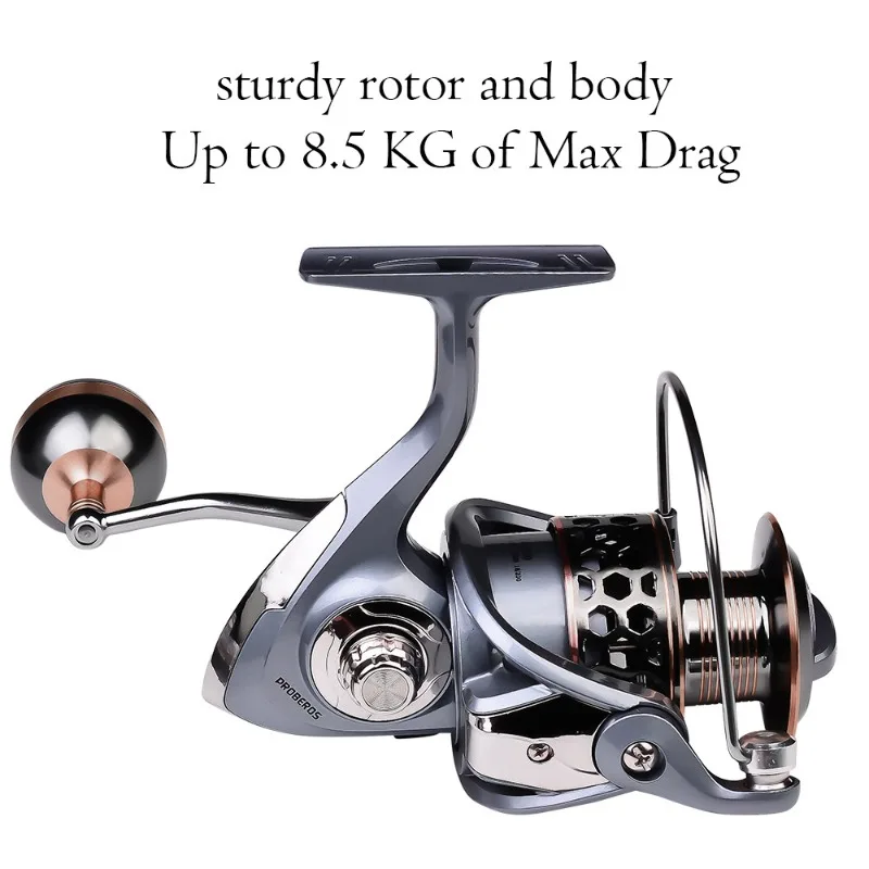 Carrete spinning frontal LUYA GPLL03B – 3 rodamientos - imagen 5