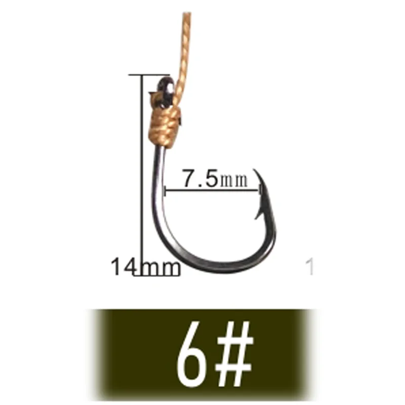 Fishhooks size6