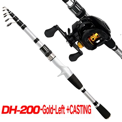 Cast Rod Reel-Left