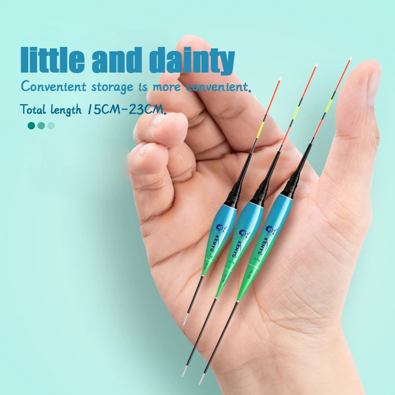 Flotador de pesca con luz nocturna, accesorios de pesca electrónicos de alta sensibilidad, 2023G-1,3G, sombra corta, novedad de 4,0 - imagen 3