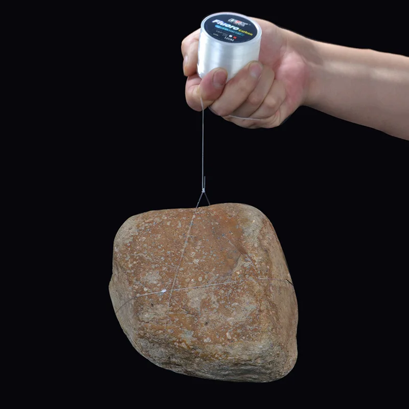 Sedal de pesca Invisible de 120m, hilo de nailon con revestimiento de fluorocarbono, súper fuerte, para aparejos de carpa, 7,15 LB-45LB - imagen 5