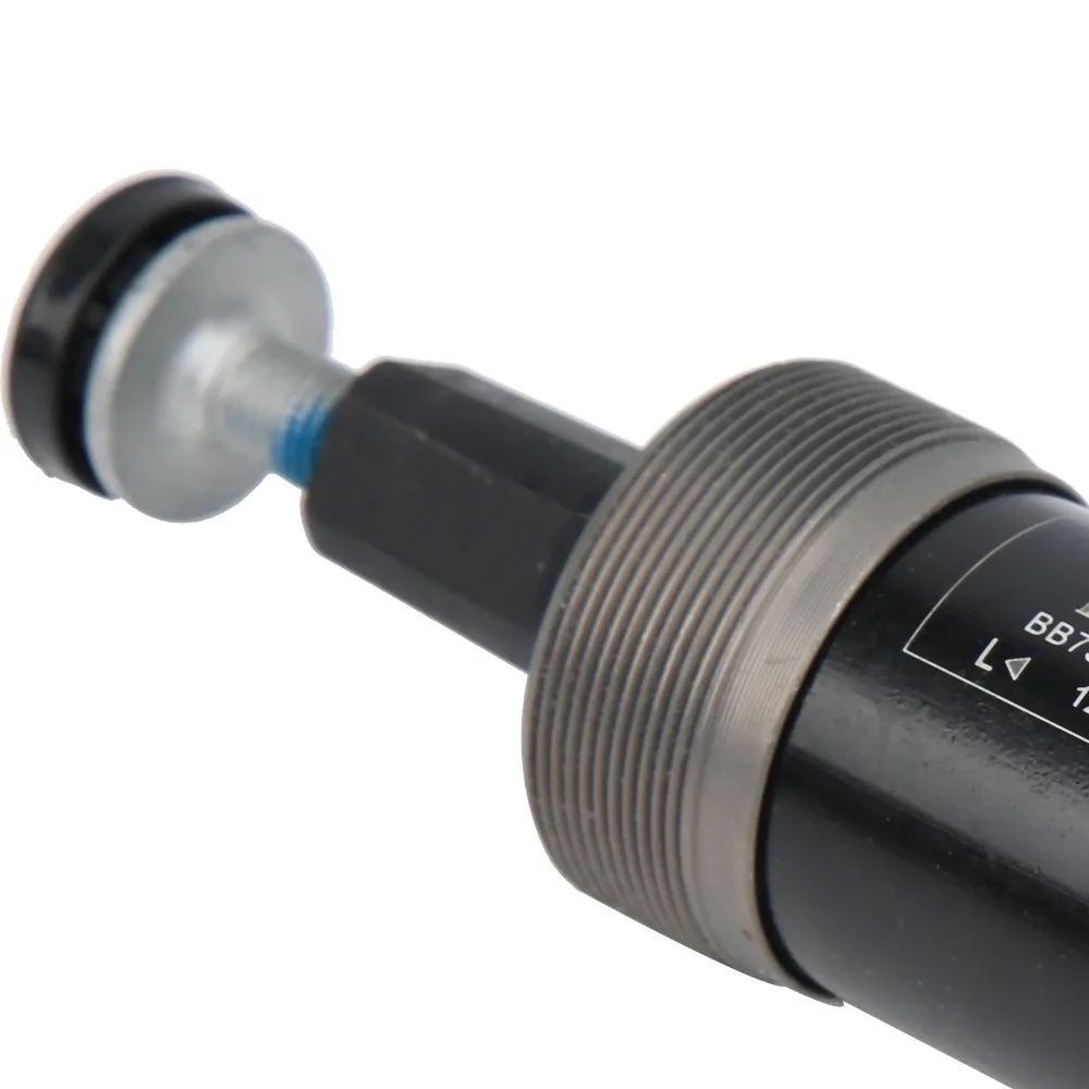 1 Juego de soporte inferior sellado de 68mm, soporte inferior de bicicleta cónico cuadrado de acero al carbono, longitudes de 113/120/126mm con tornillos - imagen 2