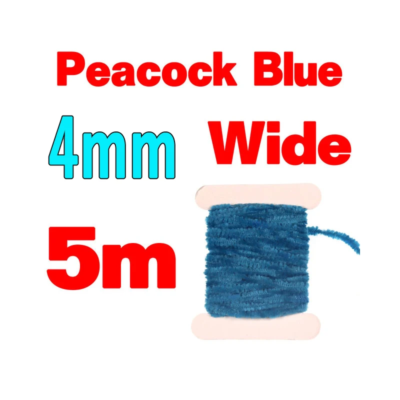 4mm peacock blue
