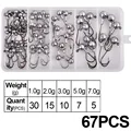 67Pcs  jig heads set