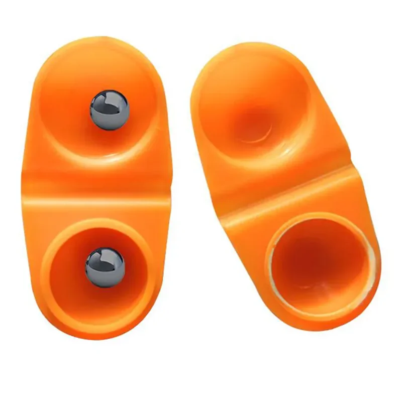 WEIHE 10 Uds pesca de carpa campanas de caña de plástico verde anillo doble campana de alarma de pesca - imagen 3