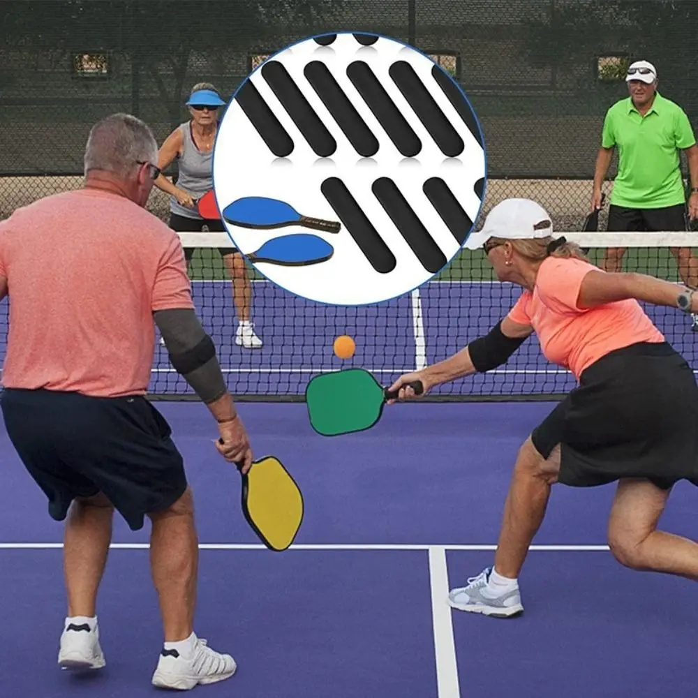 10 Uds nuevo negro plata Golf Club hoja de plomo ponderada autoadhesiva Universal Pickleball cintas de peso raqueta bloque de peso - imagen 3