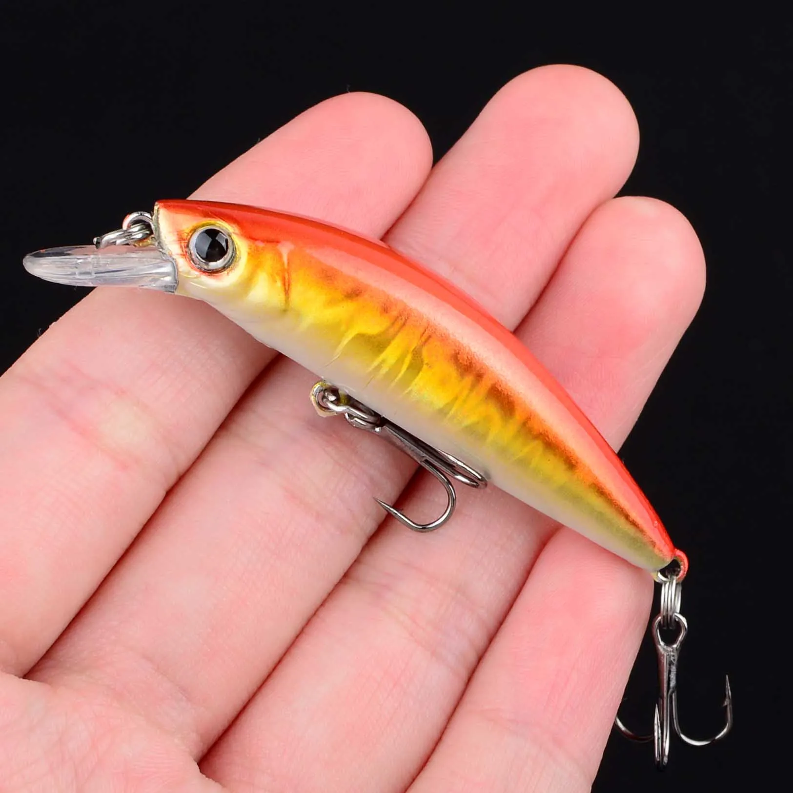 Señuelo Minnow artificial para lucio y lubina – Jerkbait de arrastre - imagen 2