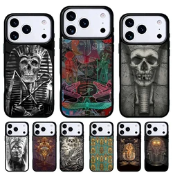 Funda diseño faraón egipcio para iPhone Pro Max – Carcasa protectora
