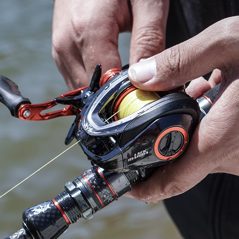 HISTAR Black Mamba II carrete baitcasting con freno magnético - imagen 5