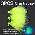 3PCS Chartreuse