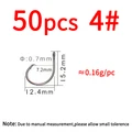 50pcs size 4