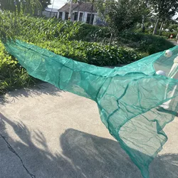 Jaula plegable PE con cadena para pesca de cangrejos y camarones