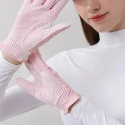 Guantes de golf mujer transpirables y flexibles antideslizantes