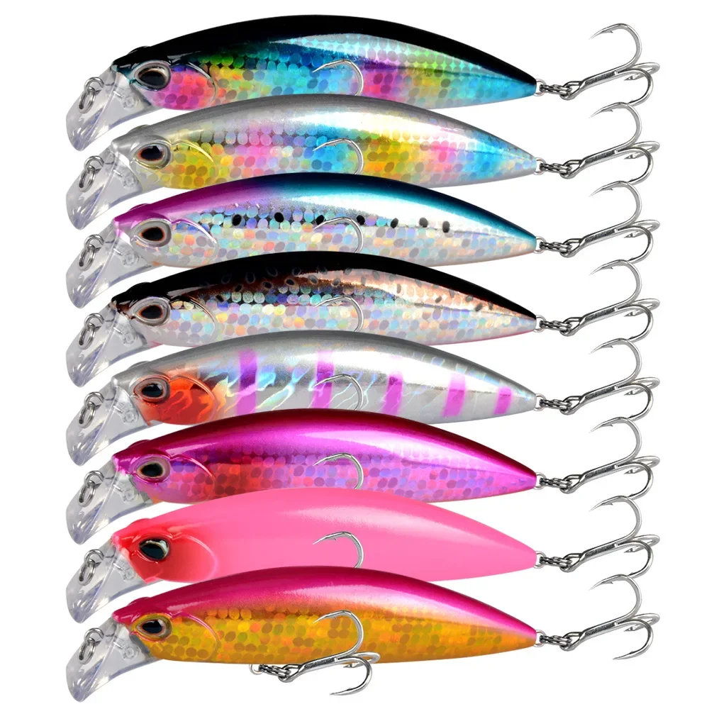 Señuelos de Pesca de pececillo de hundimiento pesado, 105mm, 30g, cebo duro Artificial de fundición larga, Wobbler para Lucio, Swimbait, Jerkbait, 1 ud. - imagen 5