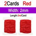 2pcs Red 2mm