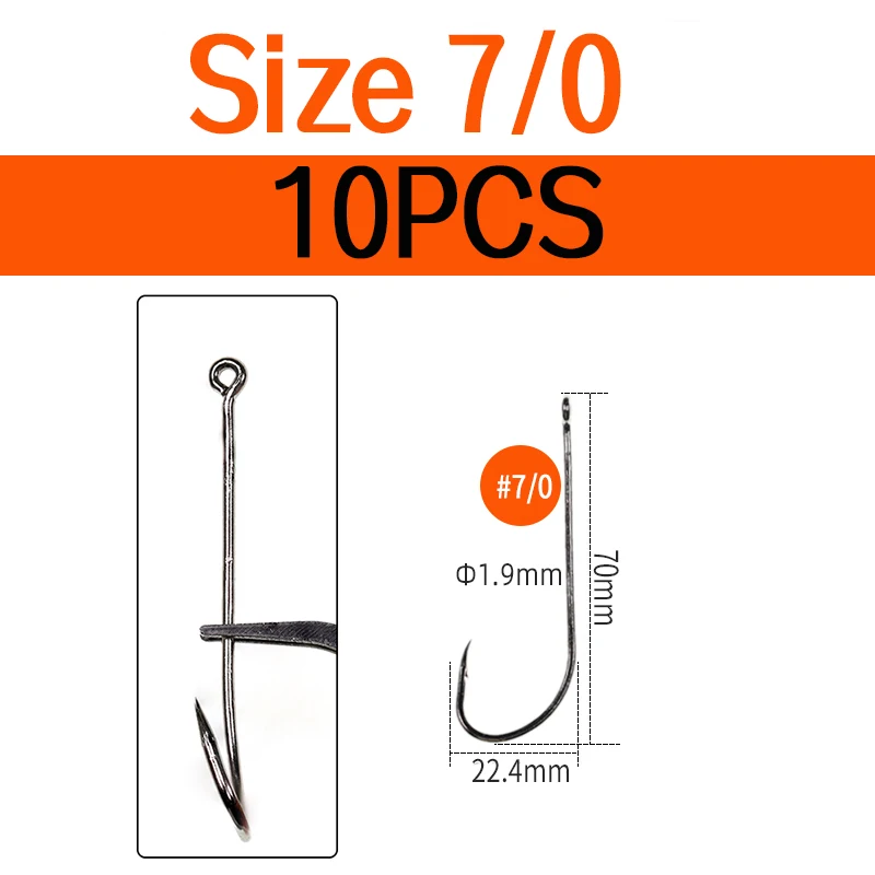 size 7l0 10pcs