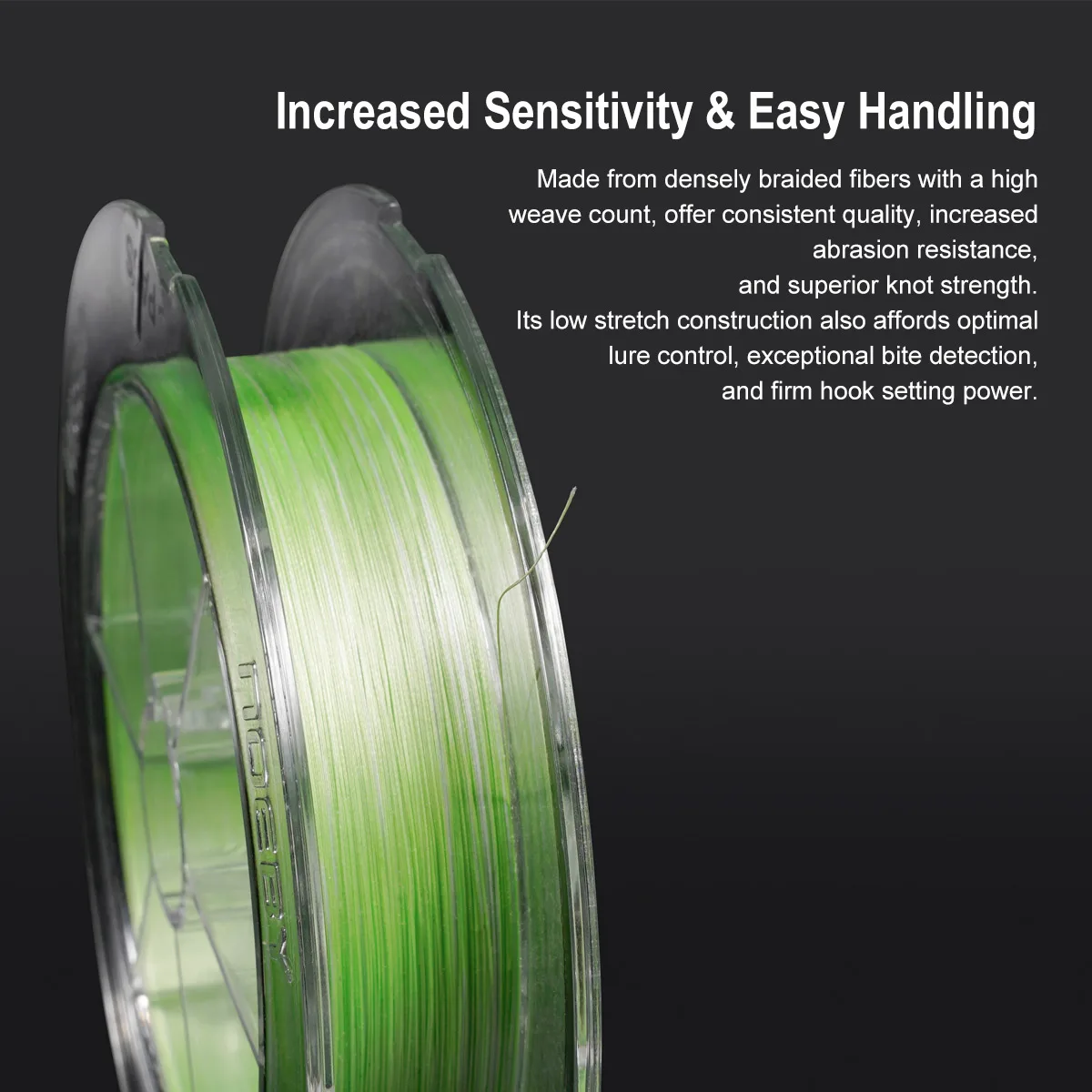 Noeby Upgrade 8 hilo de pescar trenzado 150m 300m 14-103lb PE Superior resistencia a la abrasión suave X8 hilo de pescar verde fluorescente - imagen 5