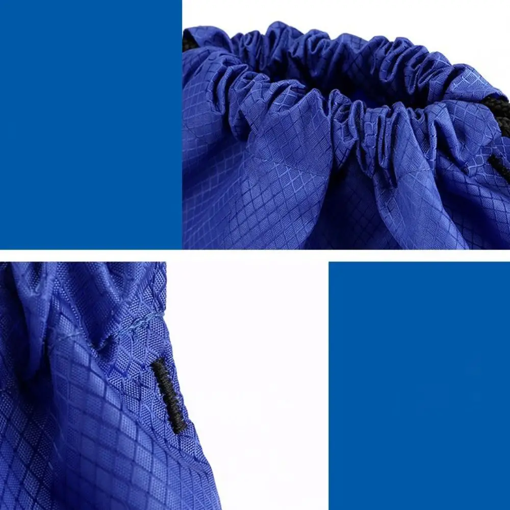 Bolsa deportiva de gran capacidad de alta calidad, impermeable, para natación al aire libre, bolsa con cordón, mochila Oxford ligera - imagen 5