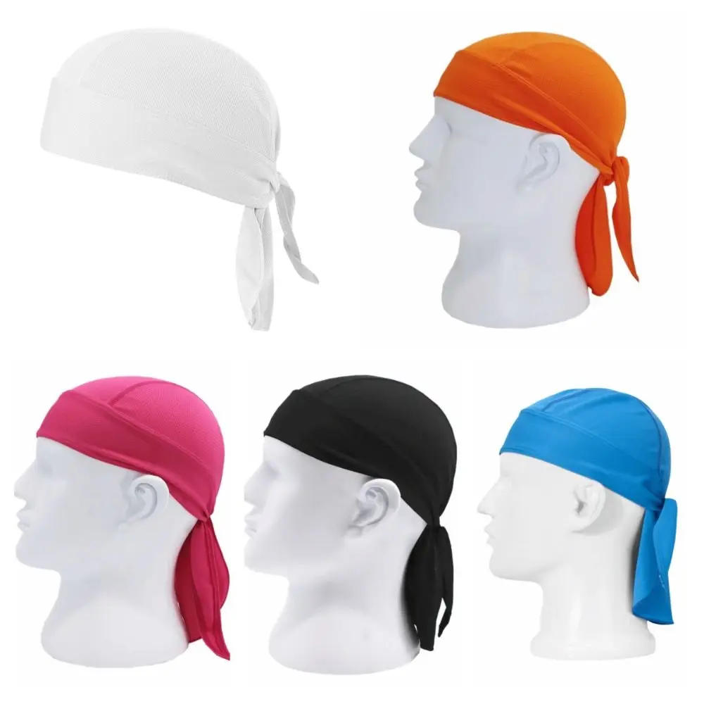 Gorro absorbente de sudor para bicicleta, pañuelo Multicolor de poliéster para la cabeza, diadema para ciclismo, 2 uds. - imagen 5