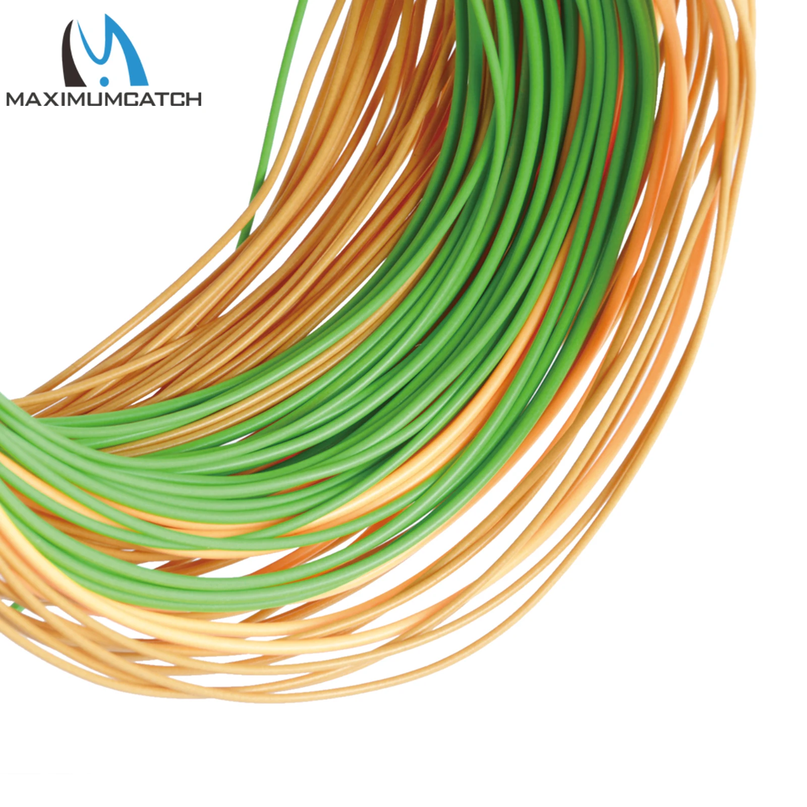 Se muestra un cable verde y naranja en un primer plano