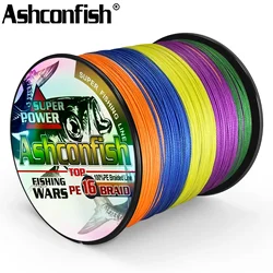 Ashconfish X16 Línea PE trenzada japonesa – Resistencia 20-500LB